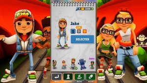 Subway Surf играем! Мультик игра собиратель монет убегаем от охранника Сабвей Сёрф