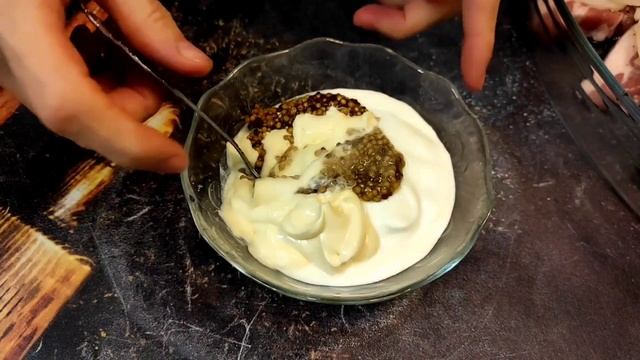 Мясо запечённое с грибами и помидорами! Идеальное блюдо на праздничный стол!