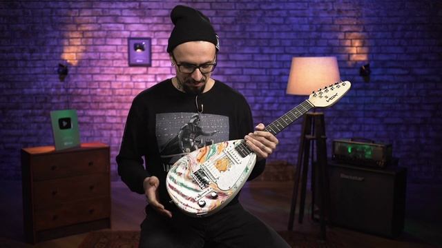 Электрогитара Vox Mk3 Mini MB. Необычная тревел-гитара