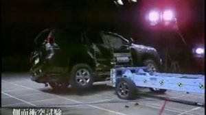Crash Test 2010 - 20** Toyota Prado Landcruiser / Lexus GX  (Side Impact) JNCAP