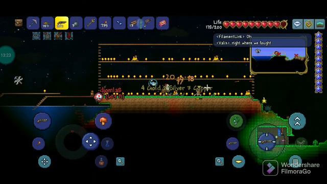 Terraria 1.4.3.2 Mobile Server | Slime King Fight