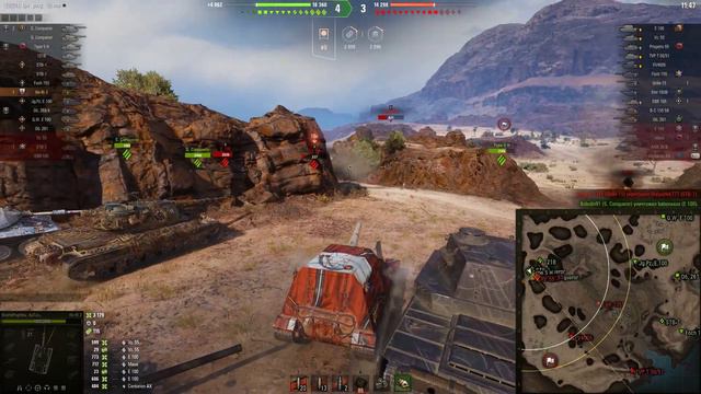 Ho-Ri 3 - 6 Frags 10.1K Damage - Japanese monster! - World Of Tanks