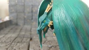 Alternative Prepainted D&D Miniatures - Skyrim Shrines and Hamilton Dragons