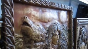 Картины из дерева