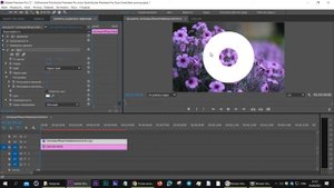 Эффект Круг  Premiere Pro