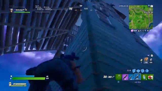 Fortnite BR| I WON A MATCH WITH A 60Hz Monitor! With a trash talker in my ear...Smh смотреть онлайн