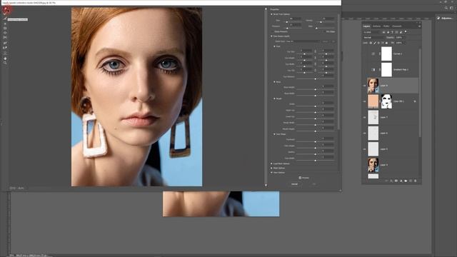 Процесс ретуши портрета|Portrait Retouching Workflow | Tutorial Photoshop