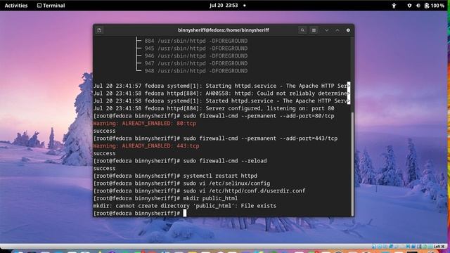 Linux Assignment#3 Apache Web Server смотреть онлайн