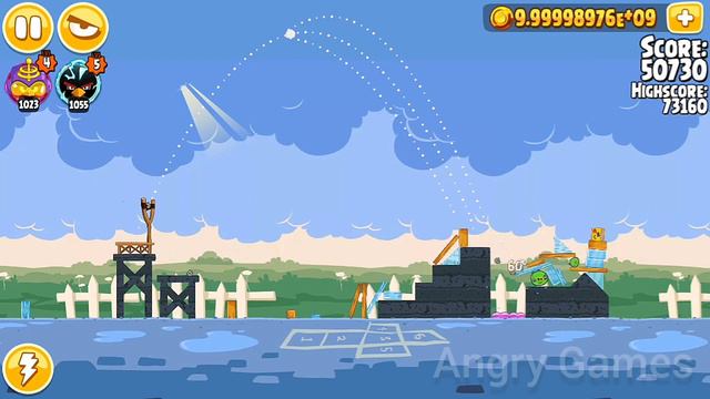 Angry Birds Seasons 3 Stars Back To School 2ND Level смотреть онлайн