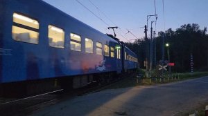 ЭП2Д РЭКС НОЧНОЙ ЭКСПРЕСС На станции Вербилки