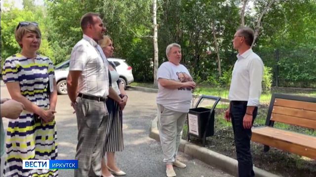 Больше ста дворов и придомовых территорий отремонтируют в Иркутске в этом году