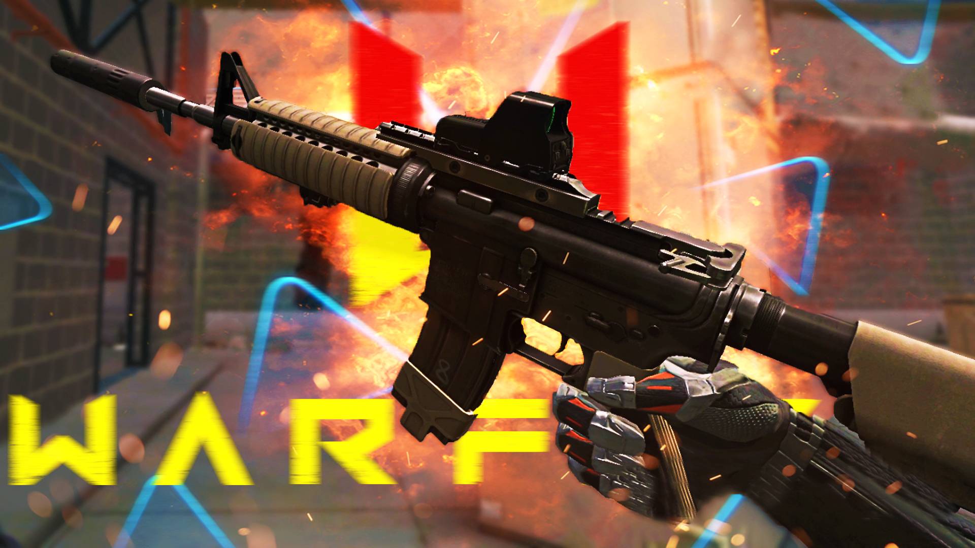 Новичок с M4A1 Classic в Warface