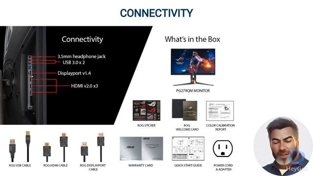 Asus ROG Swift PG279Q Monitor Review смотреть онлайн