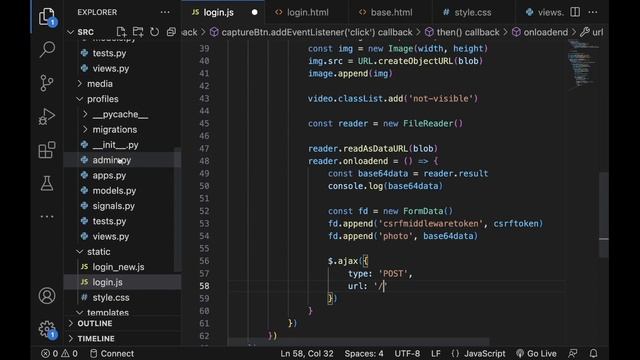 Face ID Authentication in Python Django using Face Recognition Library | Part 2 смотреть онлайн