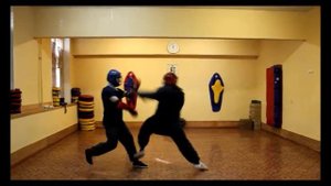 Спарринг. Школа Кунг фу в Москве.