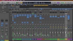 How to create BUS tracks in Logic Pro X?