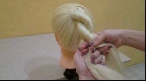 Красивый хвост. Жгут.  Beautiful tail. Harness.