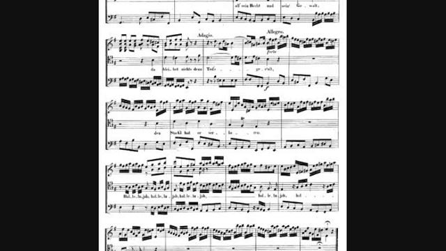 Bach Kantate No. 4 III. Cantata BWV 4 Christ lag in Todesbanden CoroFyL Score Partition
