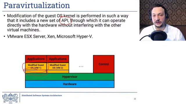 Clouds: Virtualization (Distributed Software Systems Architecture. 20.05.2020) смотреть онлайн