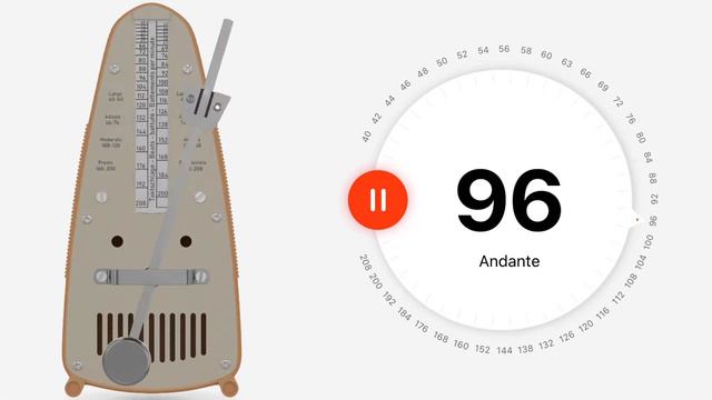96 BPM Classic metronome смотреть онлайн