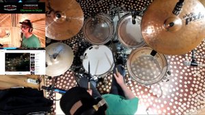 Джазовые Барабанные Сбивки Брейки ● Ритмический Рисунок Buddy Rich ● Свинг На Хай Хэте Урок Ударных