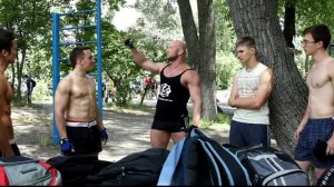 708. Семинар. Бодибилдинг в Киевском Гидропарке. Спорт