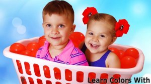 Learn colors with Baby and balls / Сolor Songs for kids, Nursery Rhymes for children