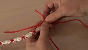 Марка на конце веревки