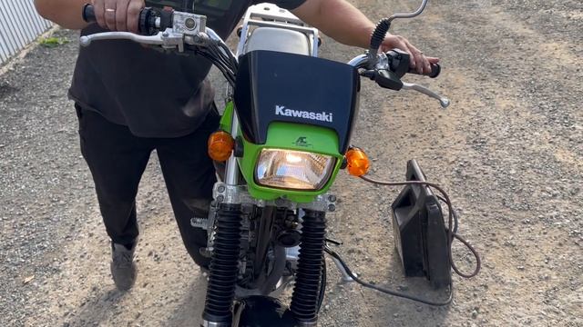 Видео запуска Kawasaki Super Sherpa 250