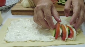 PIZZA RUSTICA CREMOSA E FRESCA ALLE VERDURE ESTIVE ?? facile e veloce TUTTO A CRUDO