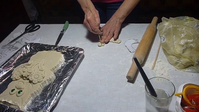 Сувенир из соленого теста «Влюбленный кот». Подарок из соленого теста. Игрушки из соленого теста. смотреть онлайн