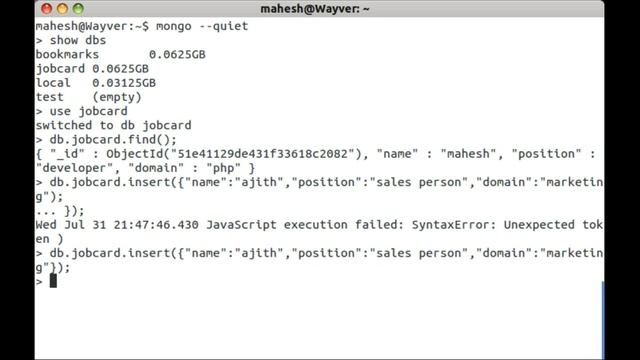 Getting Started with MongoDB Database on Ubuntu Linux