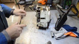 STIHL MS 180 Нейде масло на шину!Ремонт заміна шланга!