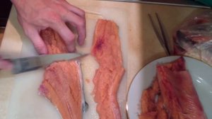 Юкола из горбуши по-казански