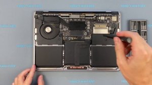 MacBook Pro 13 A1708 (Late 2016- Mid 2017) How to install SSD upgrade