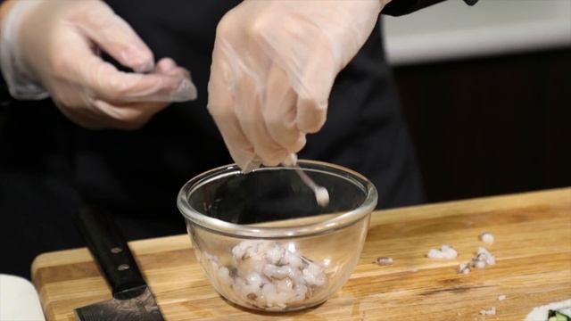 Запеченный ролл с Осьминогом | Суши рецепт | baked sushi octopus
