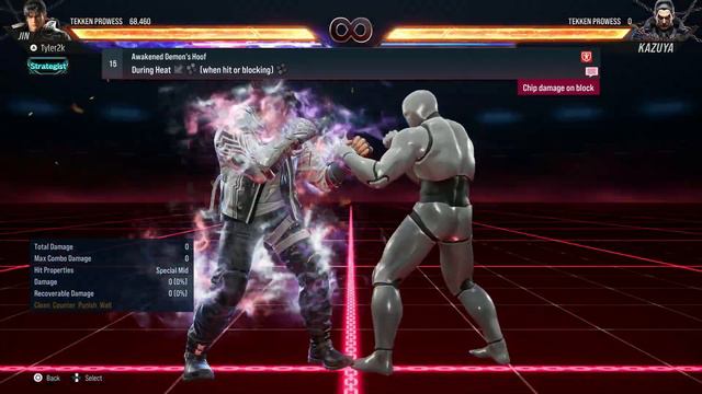 Jin Kazama Heat Engager, Burst, and Smash - Tekken 8 смотреть онлайн