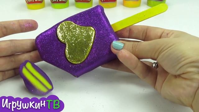 Пластилин для детей лепим мороженое смотреть онлайн