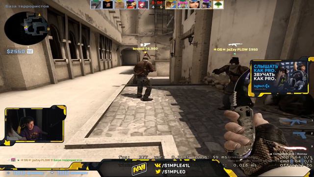 СИМПЛ И АРИНЯН РОФЛЯТ С СИЛЬВЕРОВ! S1MPLE УЧИТ ИГРАТЬ AHRINYAN! S1MPLE , AHRINYAN НАРЕЗКА (CS:GO) смотреть онлайн