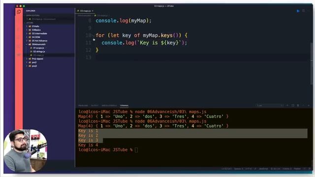 Maps in javascript