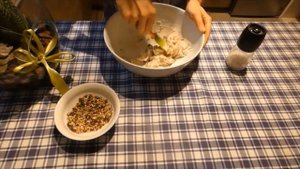 Домашний крекер с семенами льна,  подсолнечника и тыквы.  Соленое печенье.  Пошаговый рецепт.