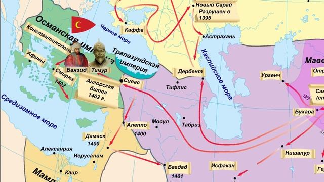 Османские войны, Все серии 1389-1683г.