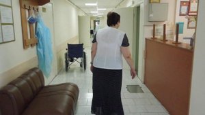 Хронический остеомиелит костей составляющих левый коленный сустав. Больная А. 64 года.