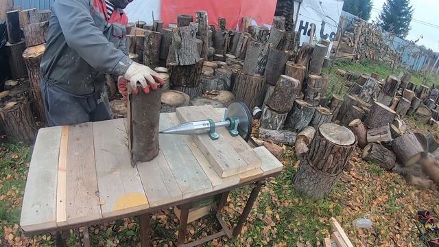 Делаем настольный конусный винтовой дровокол