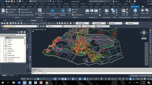 Import KML file from Google earth to Civil 3D