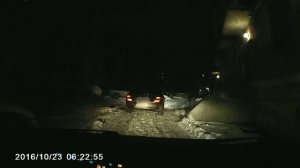 Проблемы езды на заднем приводе в условиях снегопада зимой