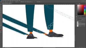 Как нарисовать тень возле человека или объекта в Photoshop