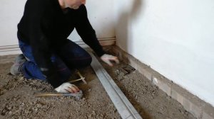ПОЛЫ по грунту( черновая стяжка) СВОИМИ РУКАМИ поэтапно, за 30 минут.