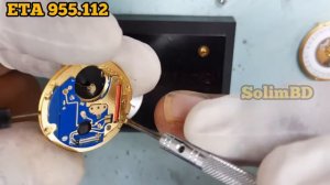 Rado Centrix ETA 955.112 Movement Change installation | Watch Repair Channel