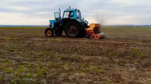 Сеялка Vredo Посев #NOTill пшеницы